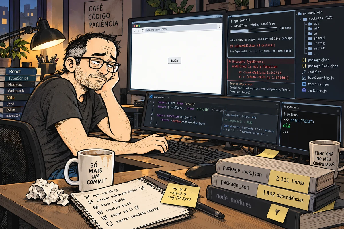 Ilustração de undefined is not a function
